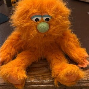 Silly Puppets Ventriloquist Puppet Orange Monster
